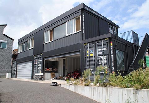 shipping container house